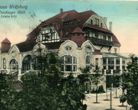 Kurhaus Wolfsburg, 1907; Stadtarchiv Mülheim