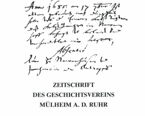 Zeitschrift des Geschichtsverein Mülheim