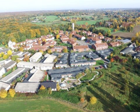 Fliednerdorf von oben, Quelle: Theodor Fliedner Stiftung