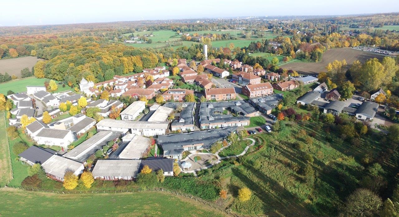 Fliednerdorf von oben, Quelle: Theodor Fliedner Stiftung